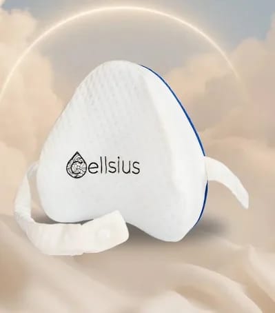 Customer photo review of Cellsius Orthopädisches Kniekissen - Das Geheimnis eines schmerzfreien Schlafs