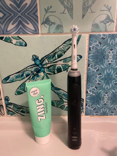 Customer photo review of Original Mint Toothpaste
