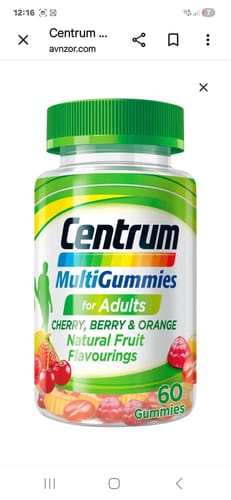 Customer photo review of Centrum Adult MultiGummies | 60gummies