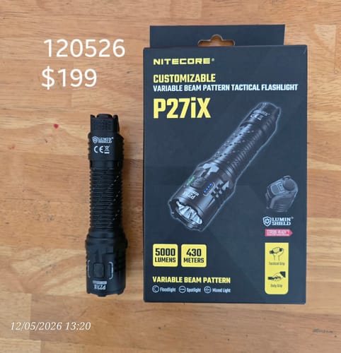 Customer photo review of P27iX - 5000 lumens