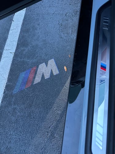 Customer photo review of BMW G SERIES DOOR LIGHTS