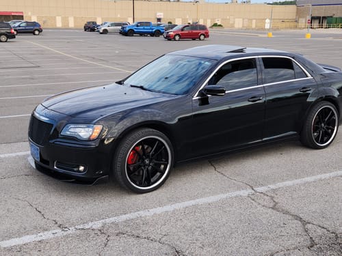 Customer photo review of Front Lip Splitter - 2011-2024 Chrysler 300 2nd Gen