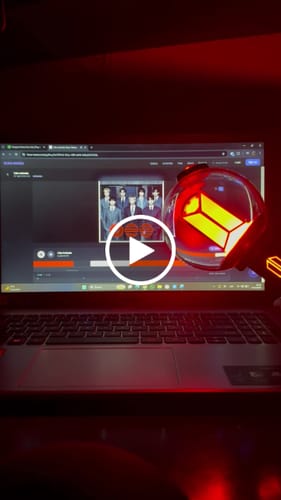 Customer video review of BTS - OFFICIAL LIGHT STICK VER.4