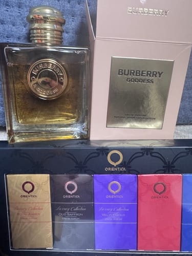 Reseña con foto de un cliente sobre Perfume Burberry Goddess Edp