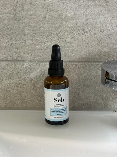 Customer photo review of Seb Natural Calming Serum