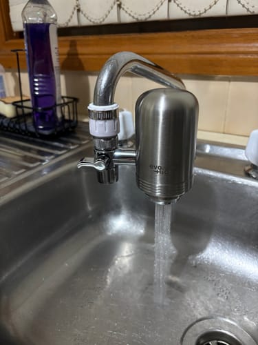 Customer photo review of Tap & Shower Filter Bundle