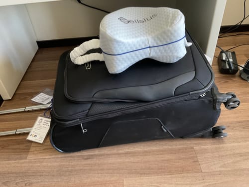 Customer photo review of Waschbarer Ersatzbezug - Cellsius Kniekissen