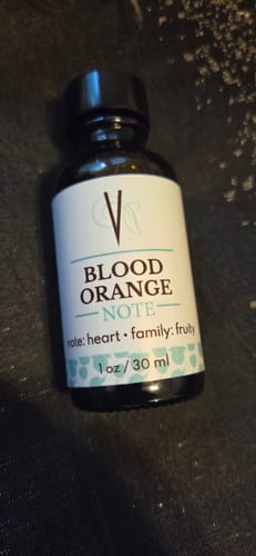 Customer photo review of Blood Orange Fragrance Note