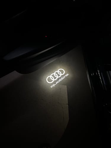 Customer photo review of AUDI DOOR LIGHTS