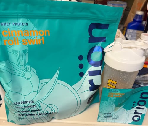 Customer photo review of Whey Protein Powder