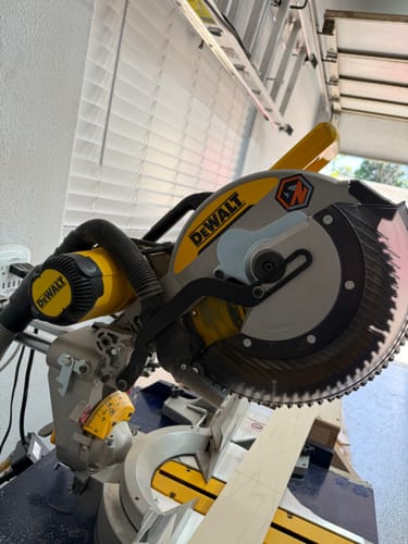 Customer photo review of Dust Collection Chute for DeWalt DWS779/780 Sliding Miter Saw