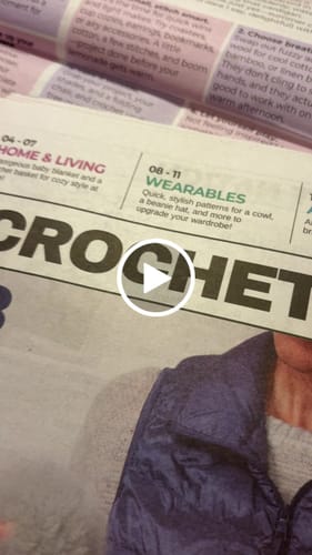 Customer video review of Crochet Nation • Issue 4