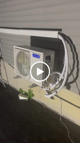 Customer video review of DELLA Vario Series 12000 BTU 20.5 SEER2 Mini Split Heat Pump AC - Up to 550 Sq.Ft.