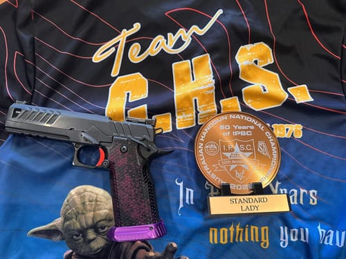Customer photo review of STI 2011 Aluminium Magwell | IPSC/USPSA Limited
