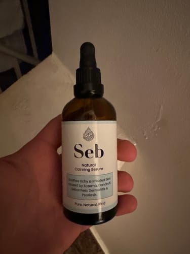 Customer photo review of Seb Natural Calming Serum