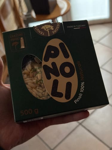 Customer photo review of Pinoli Prima Scelta Pisani della Tenuta di San Rossore - 500g