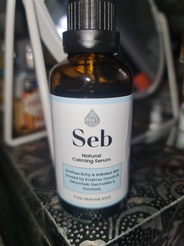 Customer photo review of Seb Natural Calming Serum