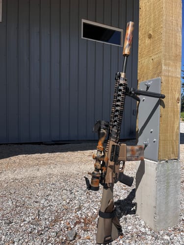Customer photo review of A1/A2 RIFLE LENGTH FIXED STOCK BUFFER TUBE ASSEMBLY for AR-10 .308