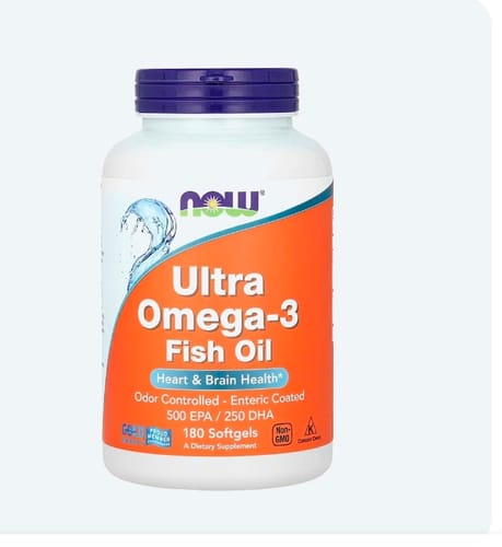 Customer photo review of NOW Foods Ultra Omega-3 Fish Oil 180 Softgels