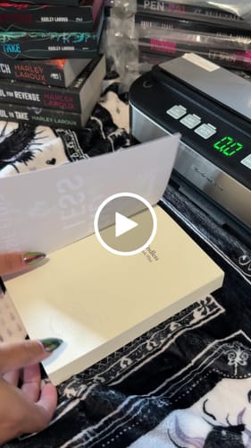Customer video review of My Book Embosser – Custom Book Embosser