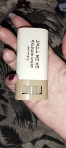 Customer photo review of Cove Balm Serum Boosted Skin Tint Balm