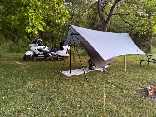 Customer photo review of Turtlebug Camper Hammock Stand