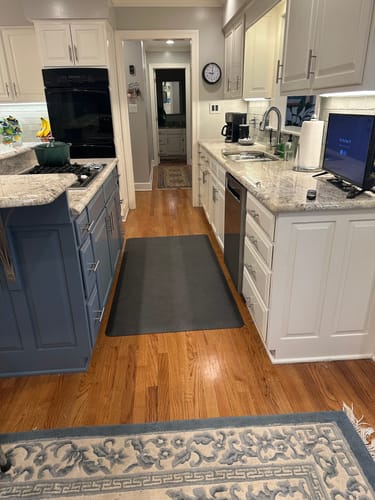 Customer photo review of Granite 6' x 3' - Steel
