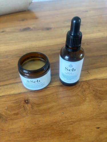 Customer photo review of Seb Natural Soothing Balm