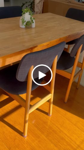 Customer video review of Round Felt Silicone Chair Leg Protectors | Extra-Durable Chair Floor Protectors