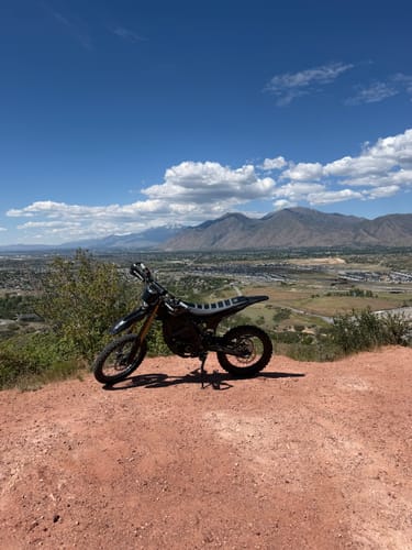 Customer photo review of Custom Seat Cover: Sur-Ron Ultra Bee