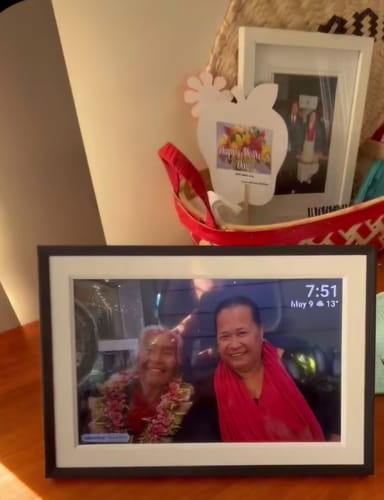 Customer photo review of Digital Photo Frame
