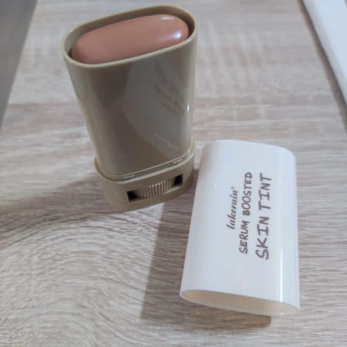 Customer photo review of Cove Balm Serum Boosted Skin Tint Balm