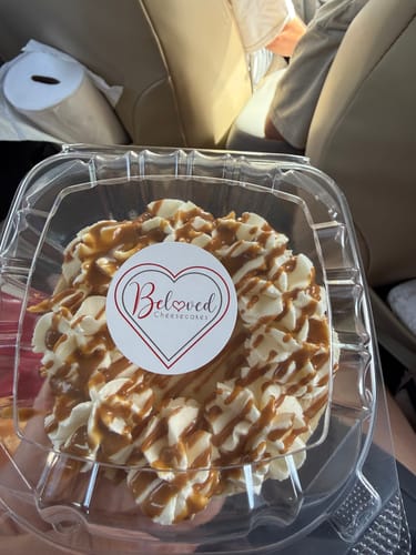 Customer photo review of Seasonal Biscoff Mini Cheesecake