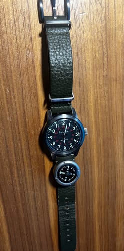 Customer photo review of W.O.E. Submersible Wrist Compass 2.0