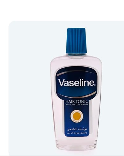 مراجعة بالصور من عميل لمنتج Vaseline Hair Tonic and Scalp Conditioner – Healthy Grooming Oil, 200ml