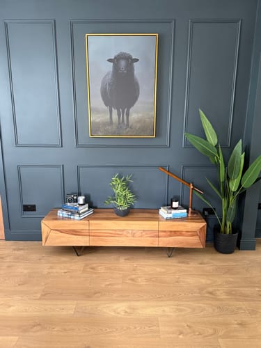 Customer photo review of Black Sheep Print