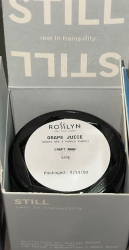 Customer photo review of Grape Juice (Craft Wash)