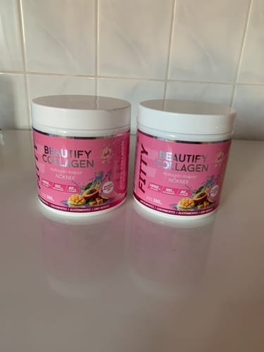 Customer photo review of Beautify Kollagén italpor nőknek