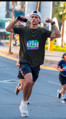 Customer photo review of Training Sport Tee - Army Green