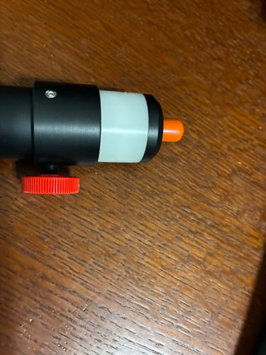 Customer photo review of 3/8" ID x 1/2" Length Screw Thread Protectors - Orange