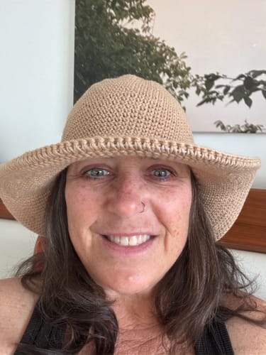 Customer photo review of Packable Sun Hat Nativo Pre-Order