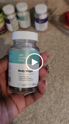 Customer video review of Body Magic Chlorophyll Pill - For Body Odor, Detox & Skin