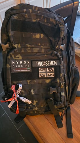 Customer photo review of TWO4SEVEN 45L Backpack - Green & Black Camo
