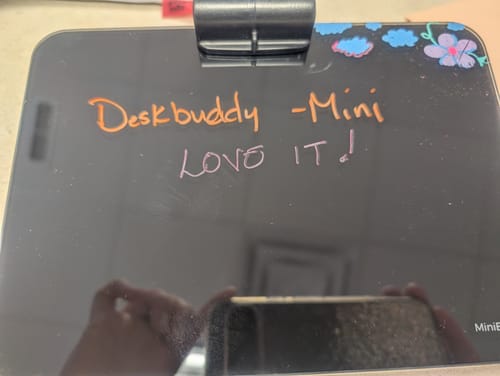 Customer photo review of DeskBoard Buddy Mini