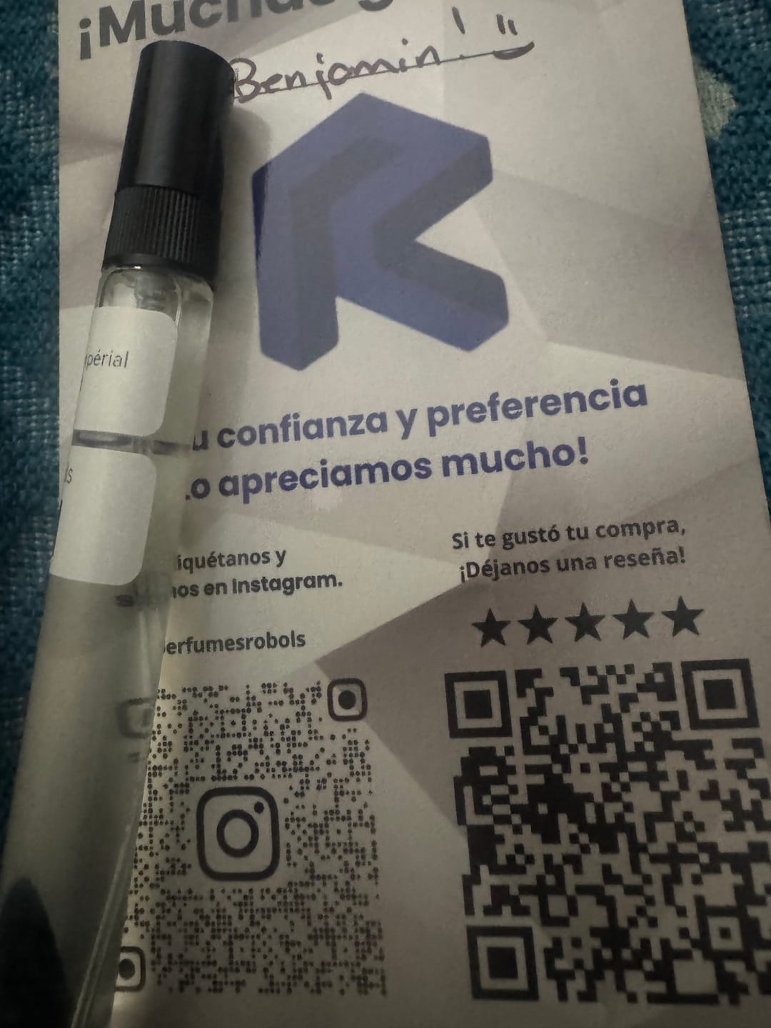 Foto de cliente: Benjamin S.