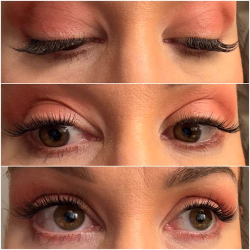 Customer photo review of Dreamy Lash Kit