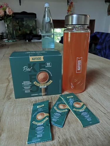Customer photo review of ELETTROLITI IN POLVERE MAGNESIO MALATO, POTASSIO, SODIO – MANGO