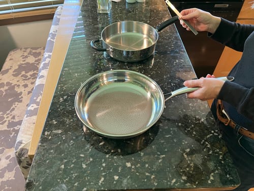 Customer photo review of Mastering Titanium Cookware eBook