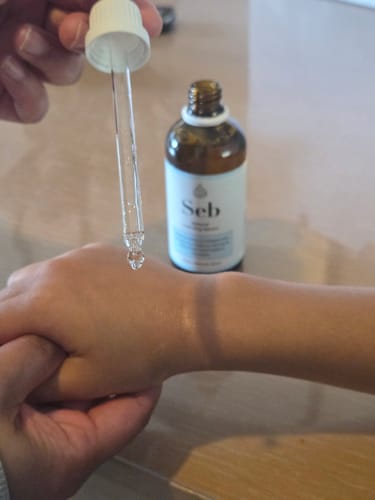 Customer photo review of Seb Natural Calming Serum