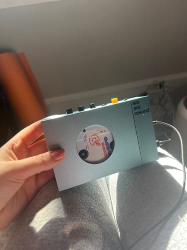 Customer photo review of We Are Rewind - Tape Cassette Player